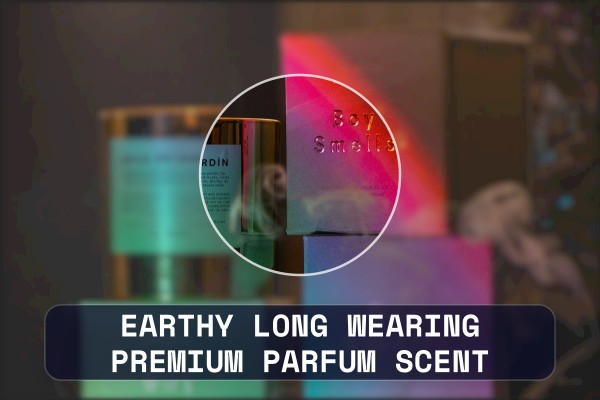 earthy long-wearing premium parfum scent